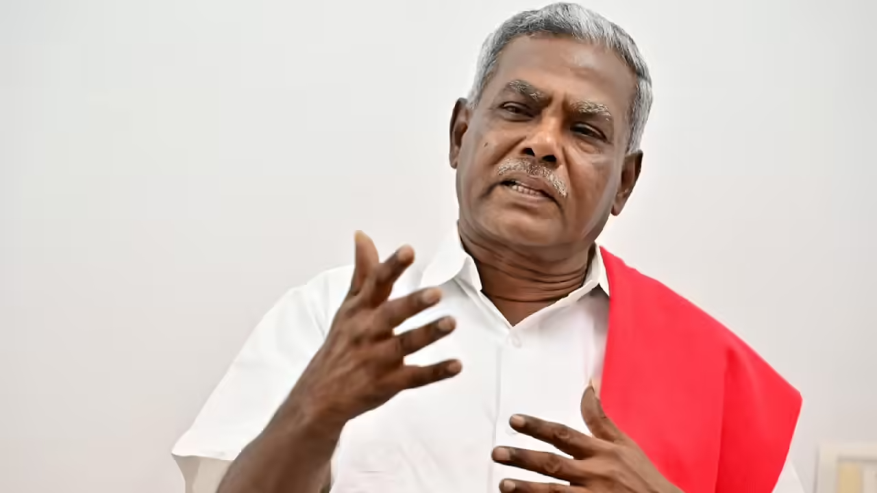 “தவெக தேர்தல் வாக்குறுதிகள் எங்கே?”... வேளாண் பட்ஜெட்டை கடுமையாக விமர்சித்த பெ. சண்முகம்!